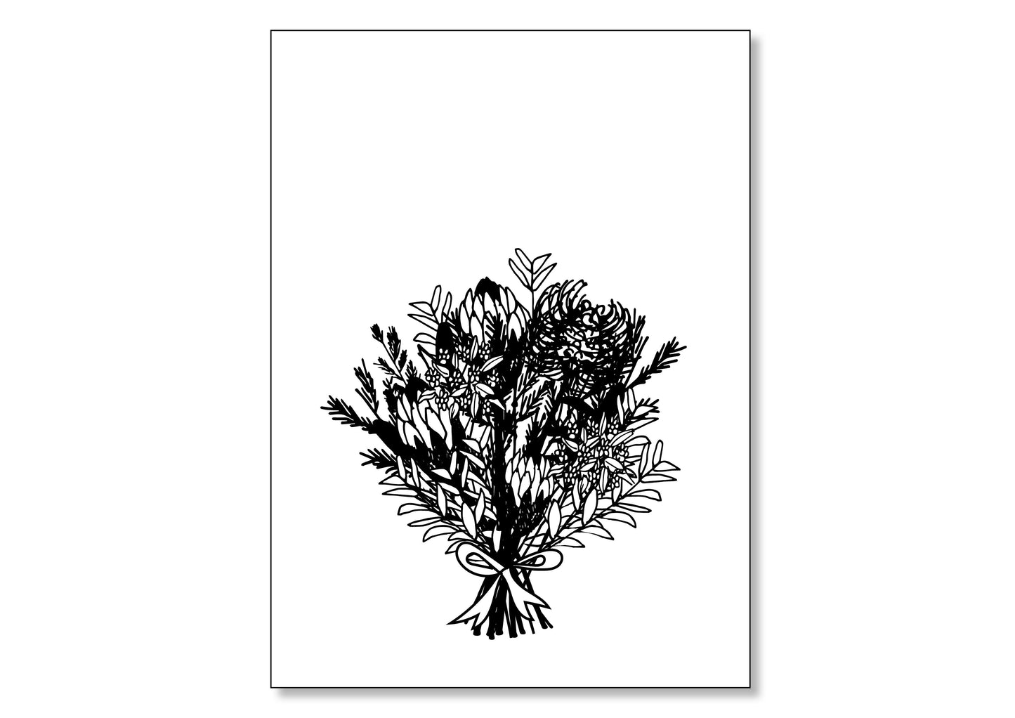 Flower Bouquet (A4 Poster)