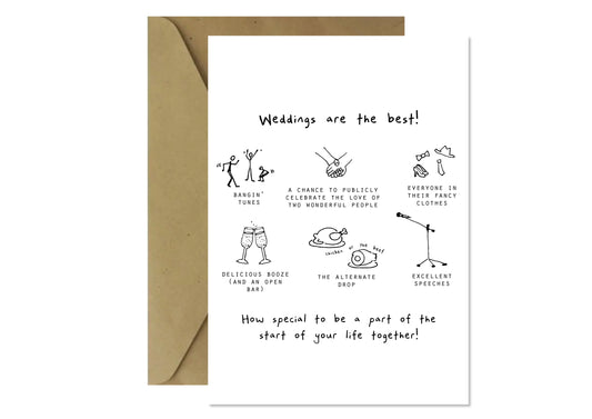 Wedding Multi (A4 Greeting Card)