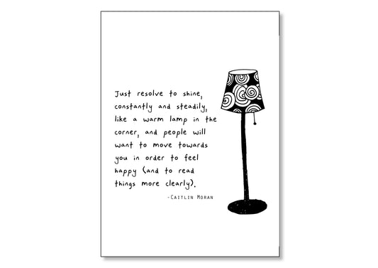 Shining Light (A4 Poster)