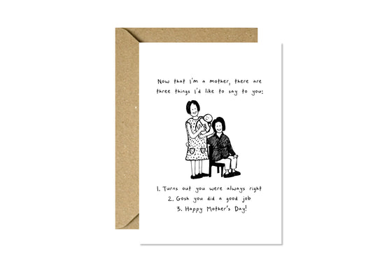 Mother's Day - 'Now that I'm a Mum'