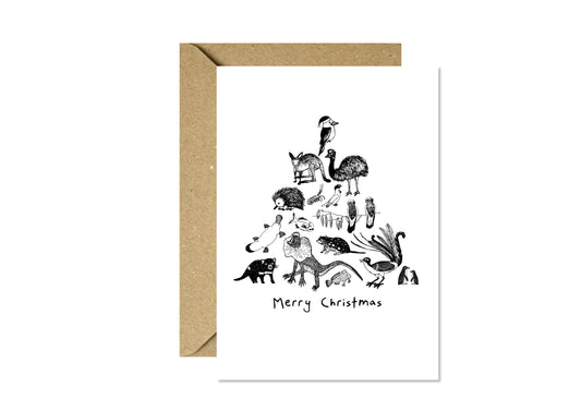 Christmas Animal Tree