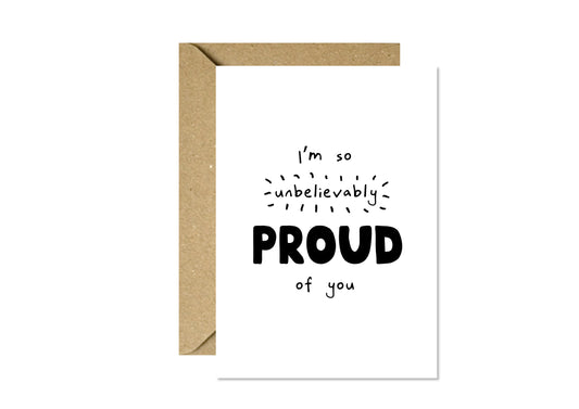 So Proud of You