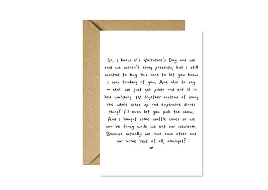 Valentine's Day - Wordy Message