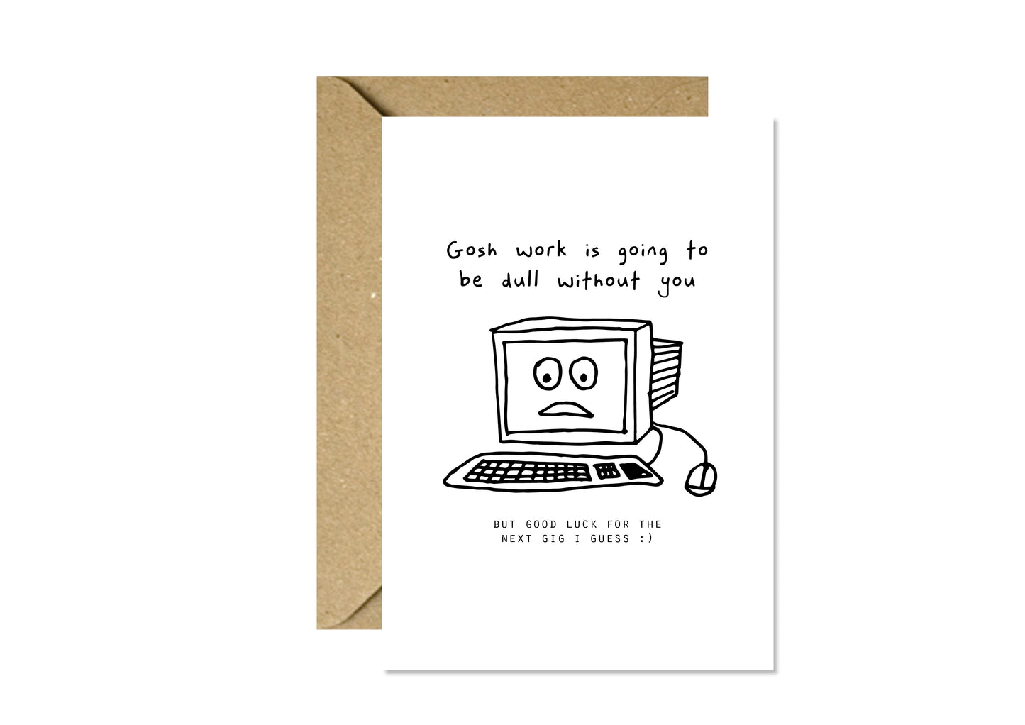 Dull Work Computer