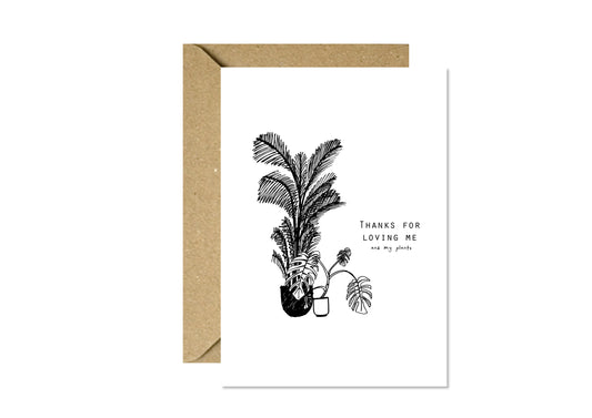 Loving me and my plants
