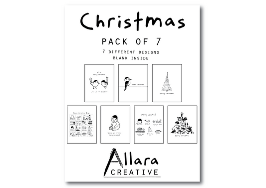Christmas Cards - Pack of 7